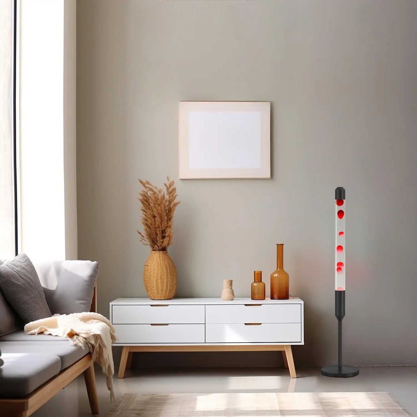 47.5 Inch Liquid Motion Magma Lamp Giant Floor Mood Light