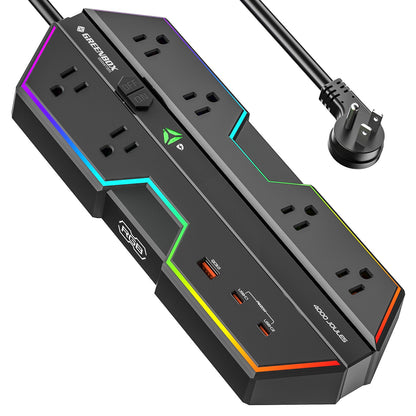 4000J Gaming Power Strip Surge Protector