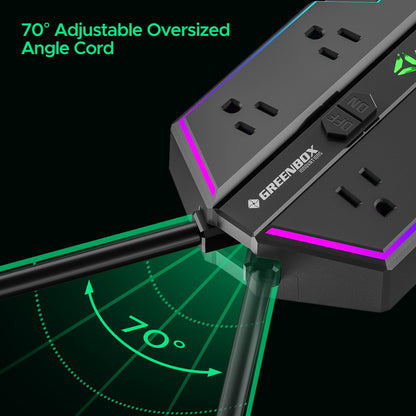 4000J Gaming Power Strip Surge Protector