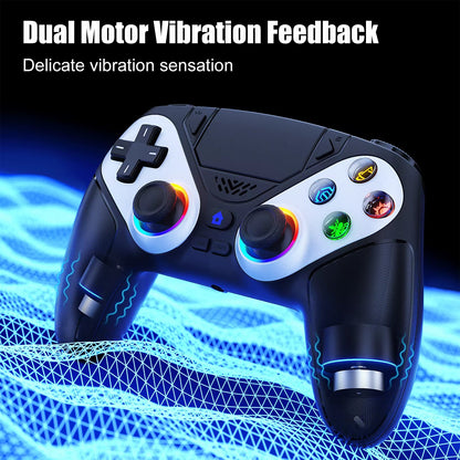 RGB Wireless Controller Compatible with PS5 and PC