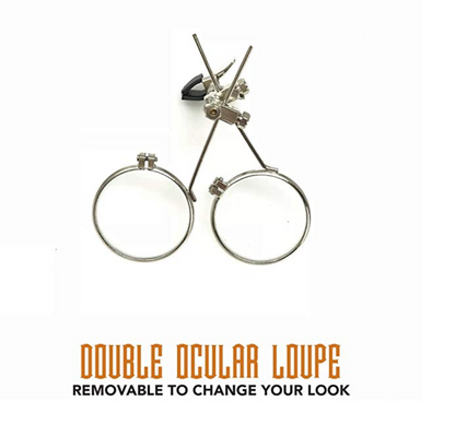 Steampunk Goggles with Magnifying Loupes