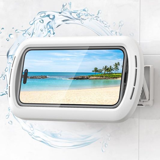 Lamicall Waterproof Shower Phone Holder with Speaker Holes