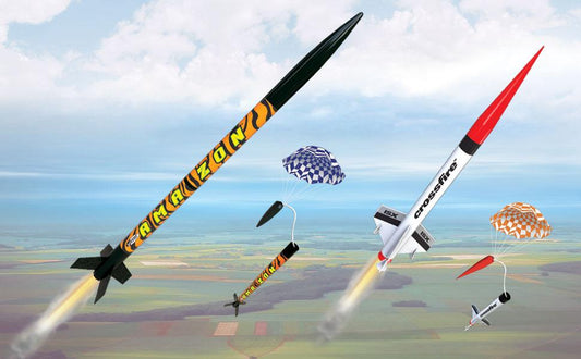 Estes 1469 Tandem X Rocket Launch Set (600ft and 1,150ft)